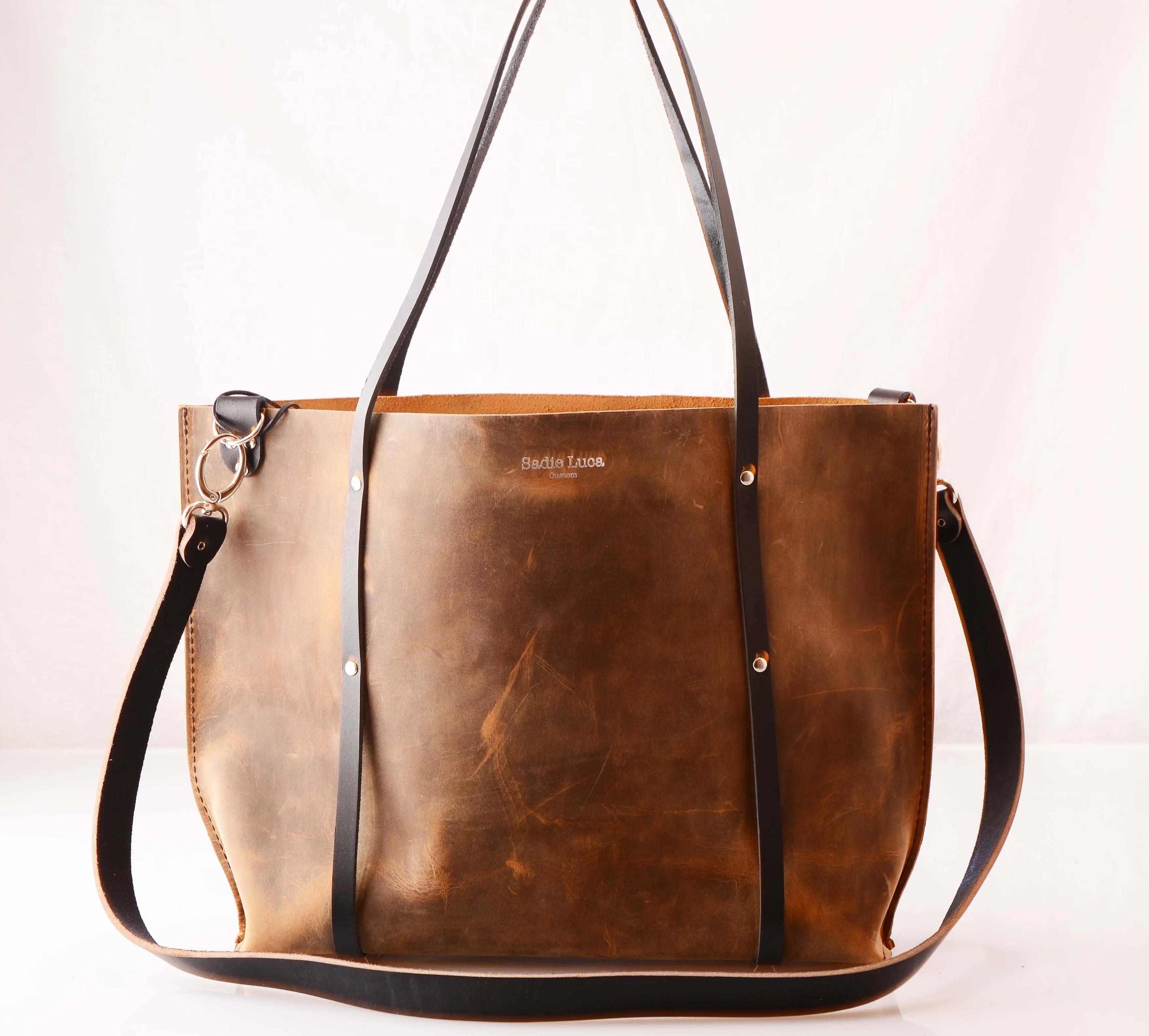 Sadie Luca Brown Handbag