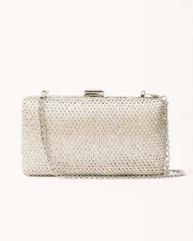 SCOTTIE CLUTCH BAG - CHAMPAGNE