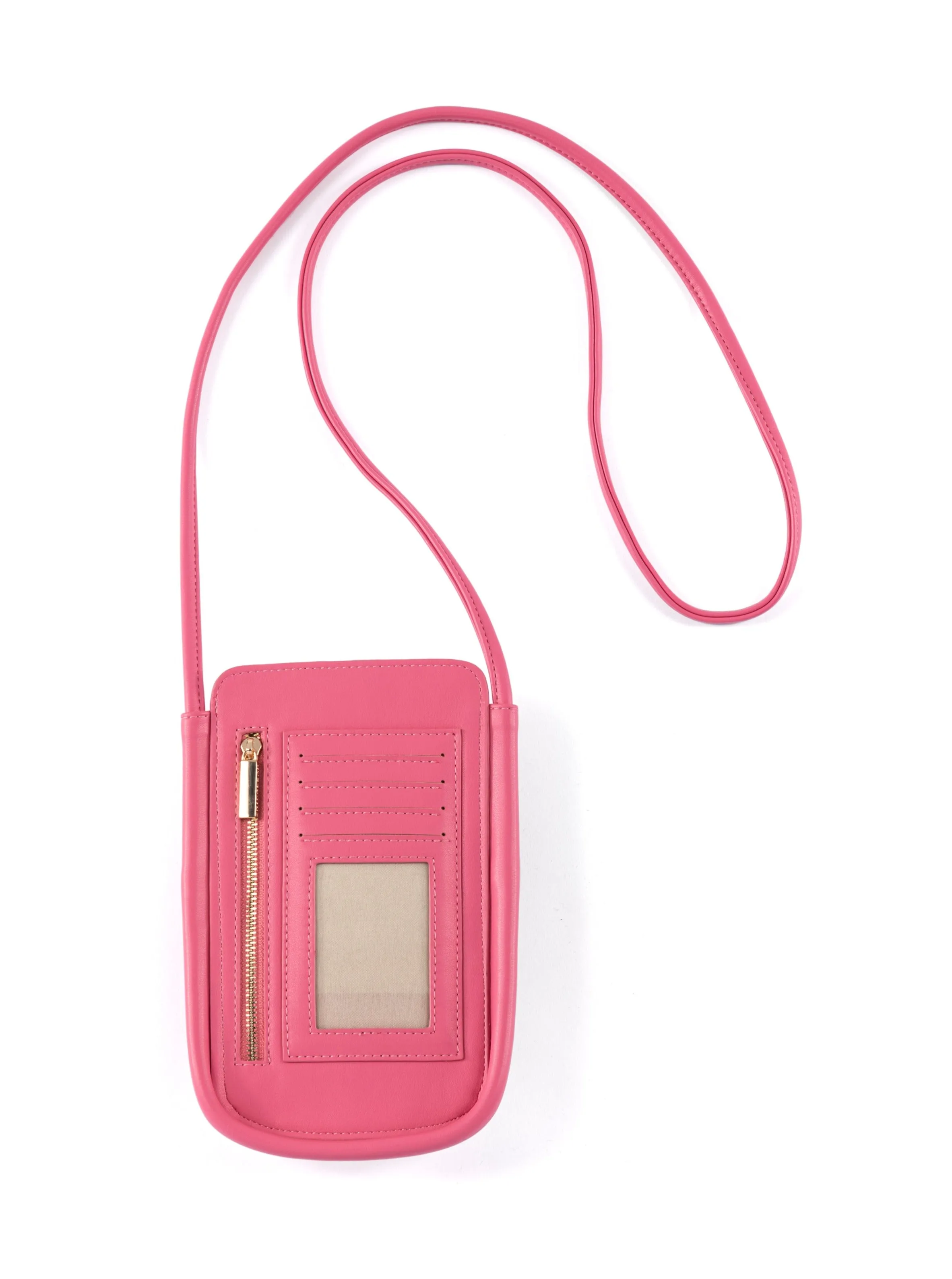 Shiraleah Charlotte Phone Cross-Body, Pink