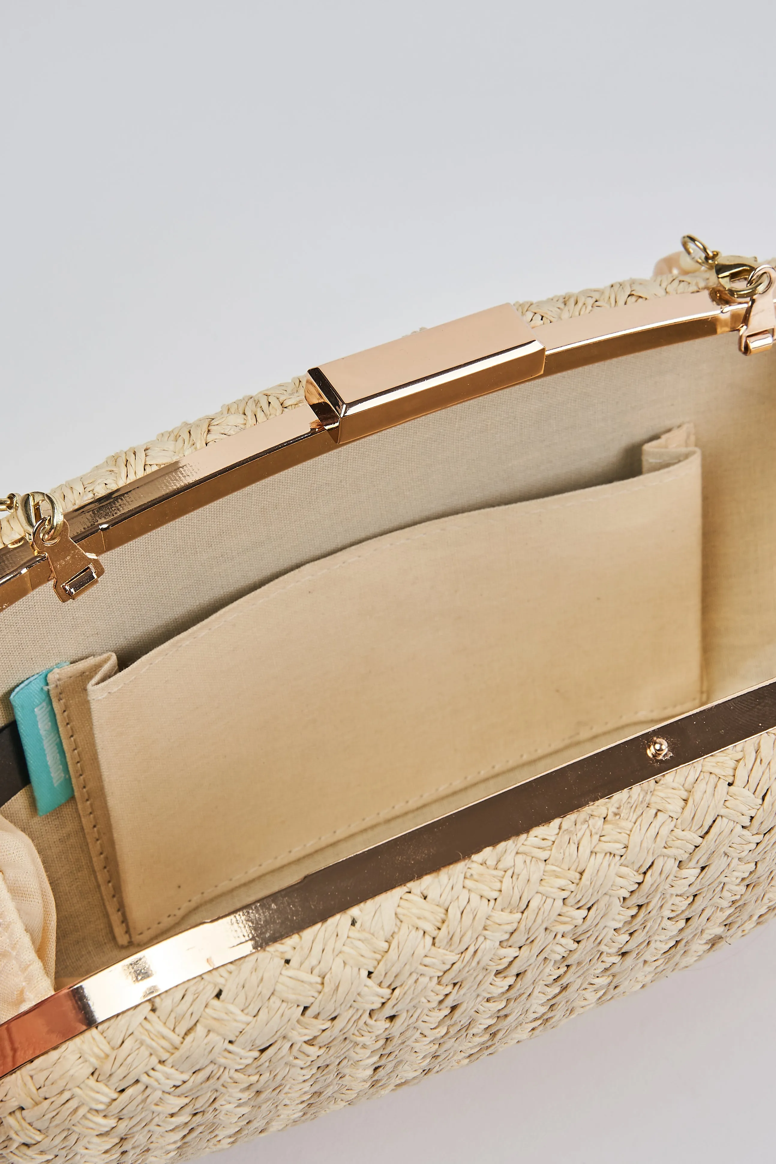 Sloan Woven Clutch