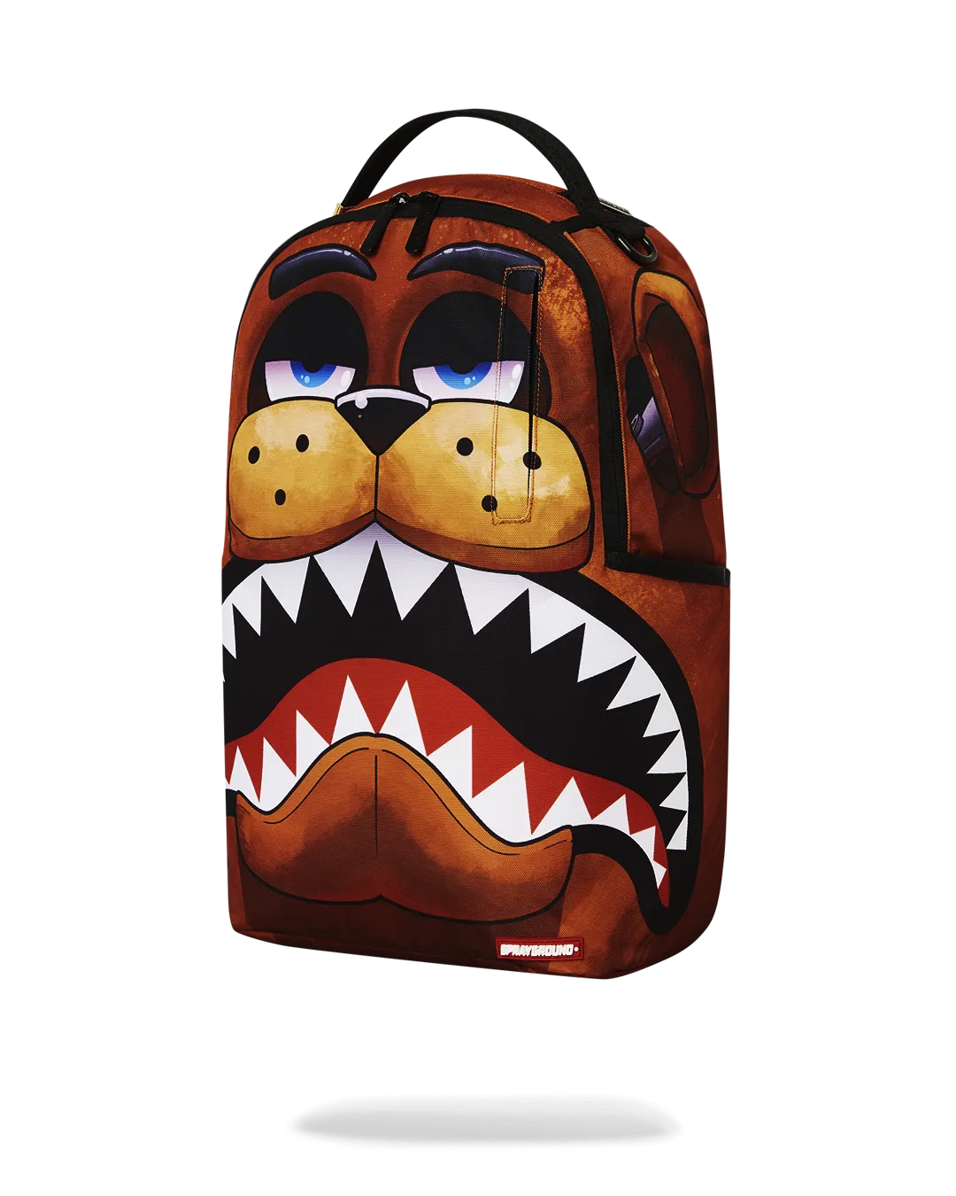 Sprayground Five Nights at Freddys Shark DLXSR Backpack - Brown / Red