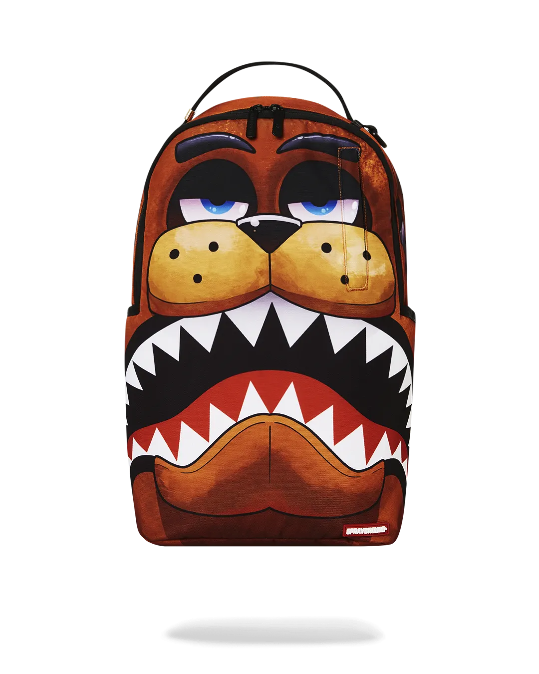 Sprayground Five Nights at Freddys Shark DLXSR Backpack - Brown / Red