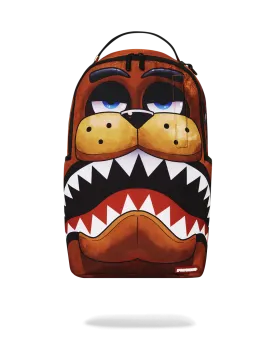 Sprayground Five Nights at Freddys Shark DLXSR Backpack - Brown / Red