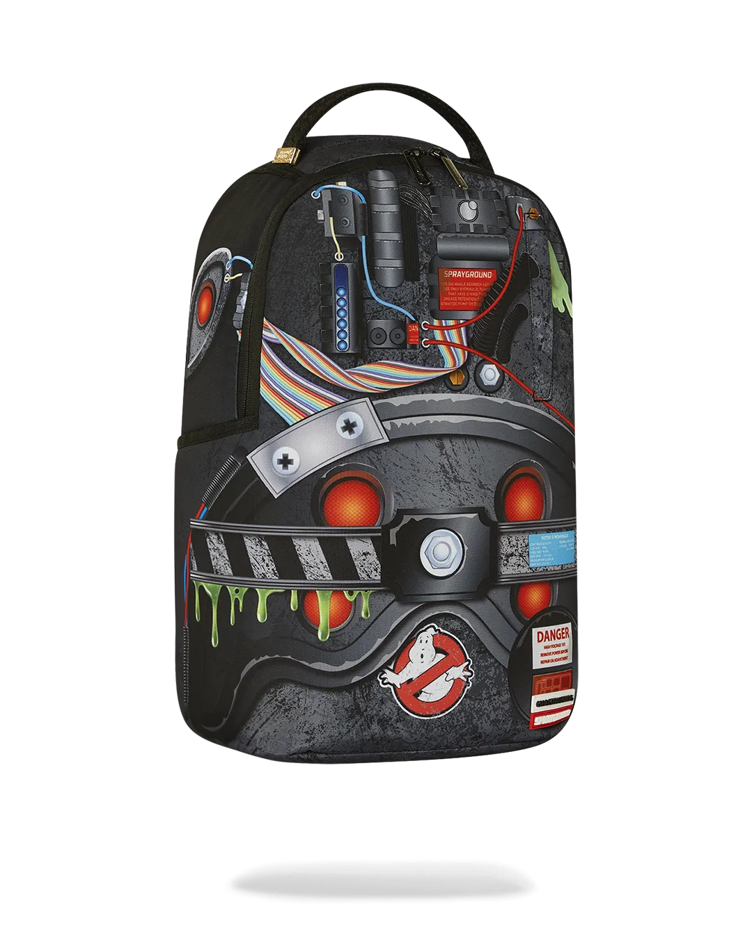 Sprayground Ghostbusters Proton Backpack - Grey / Red / Blue