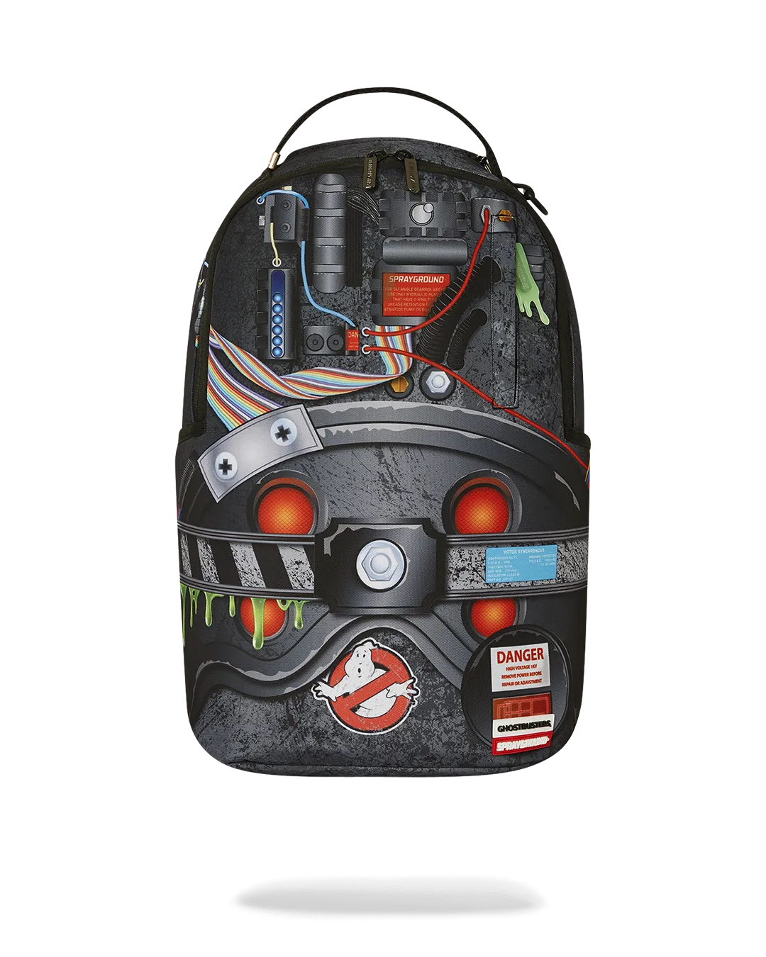 Sprayground Ghostbusters Proton Backpack - Grey / Red / Blue