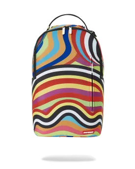 Sprayground Mod Lava Backpack - Yellow / Red