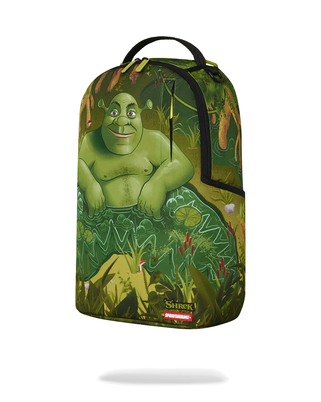 Sprayground Shrek Swamp Jacuzzi Backpack - Green / Avocado