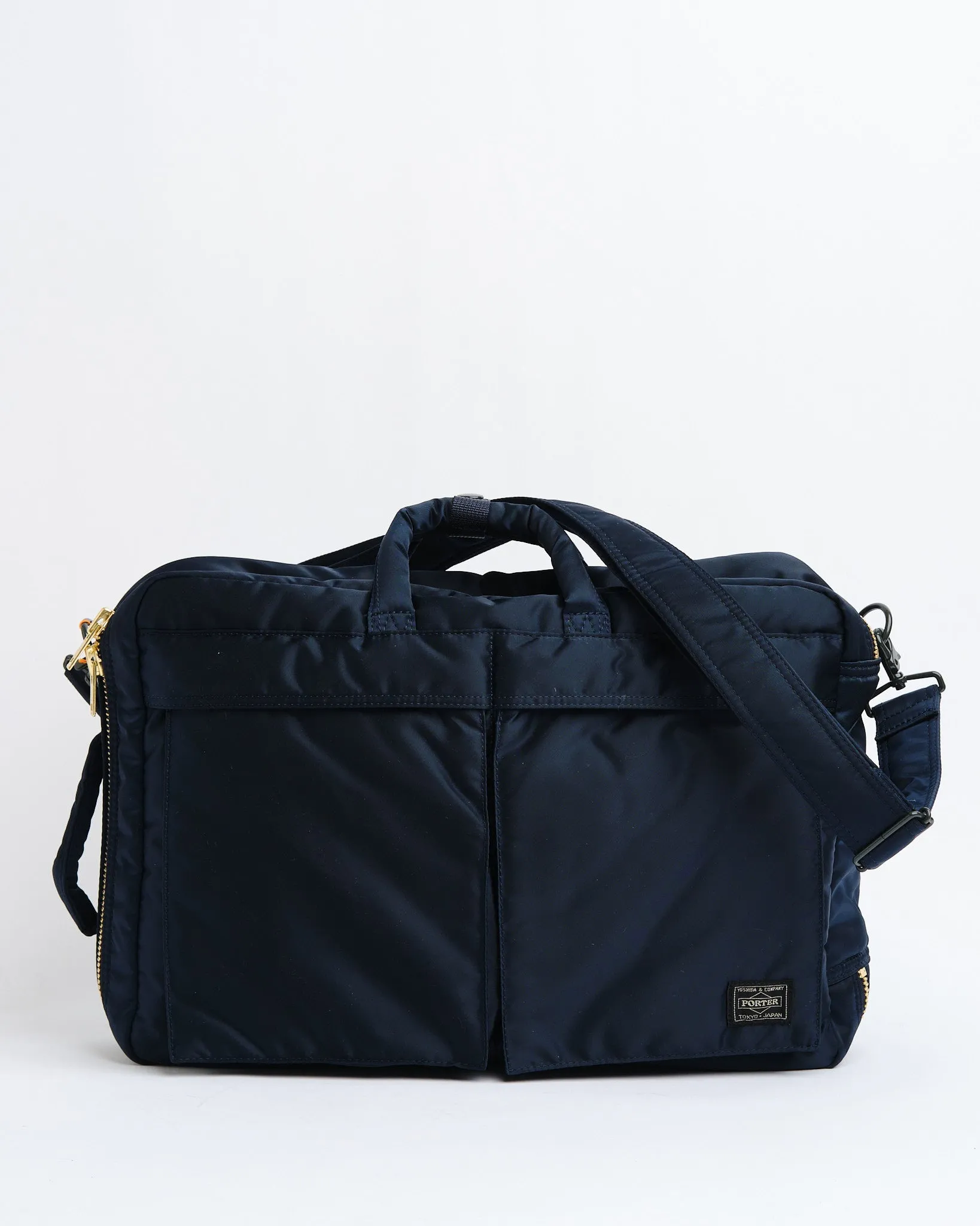 TANKER 3WAY BRIEFCASE IRON BLUE