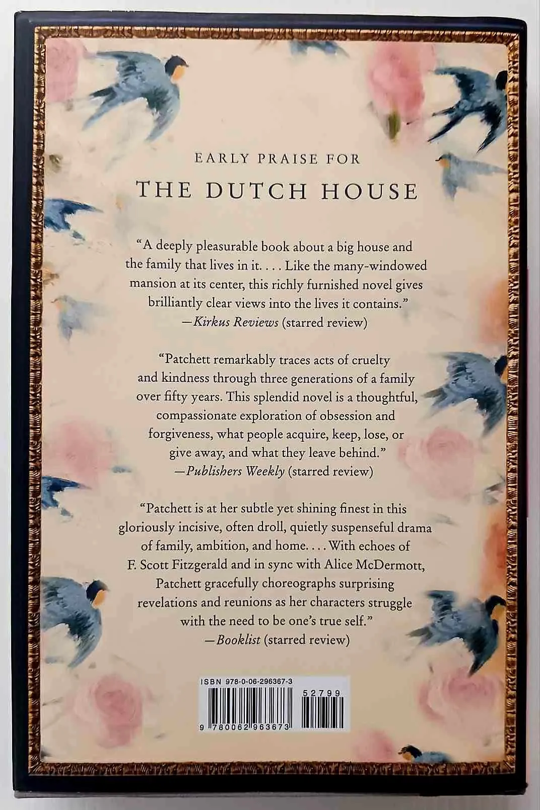 THE DUTCH HOUSE - Ann Patchett