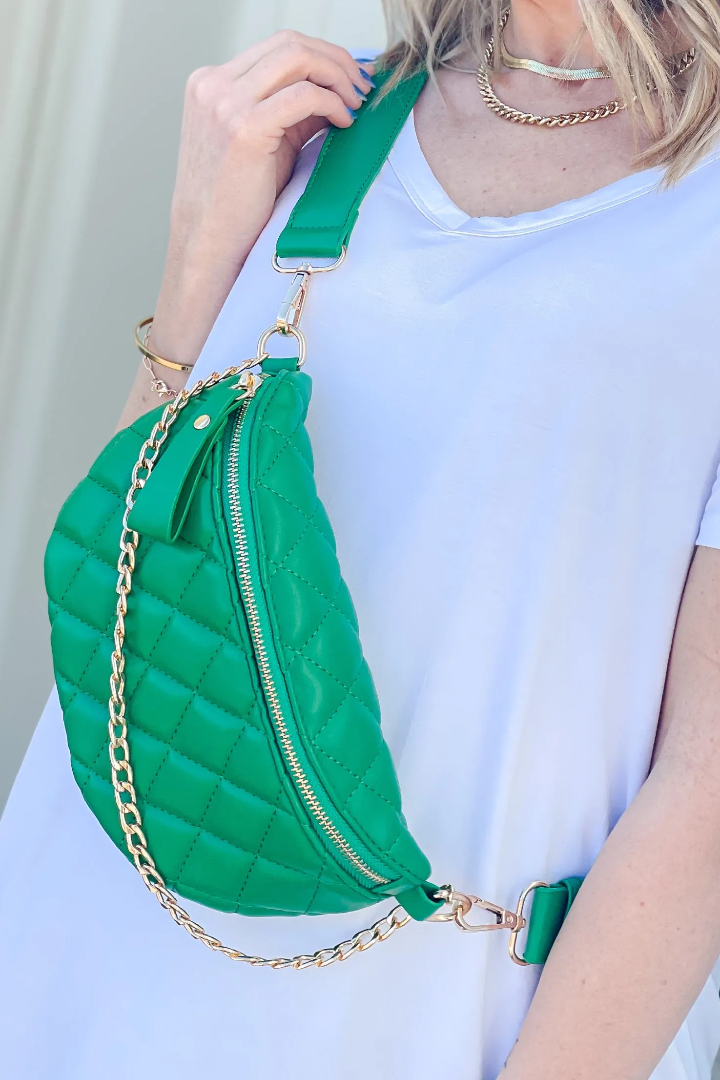 The Samantha Crossbody - Green