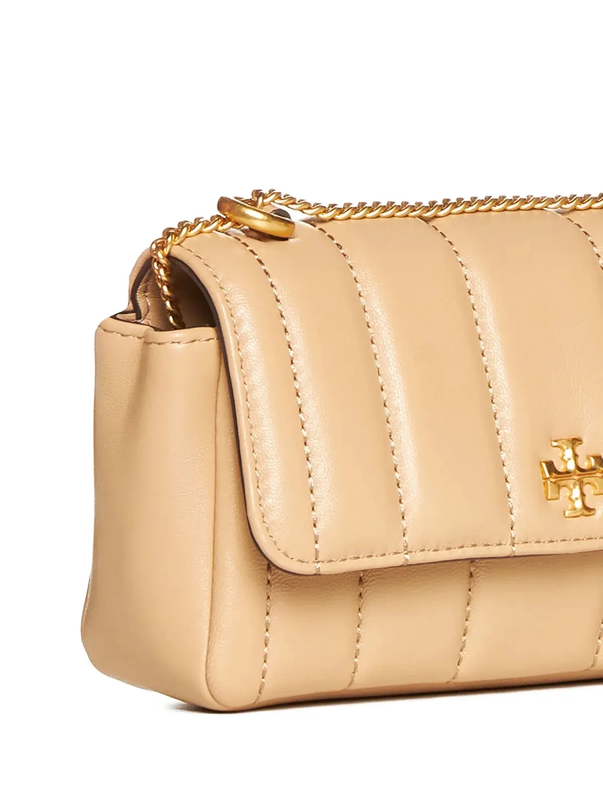 Tory Burch Kira Mini Flap Bag- Desert Dune