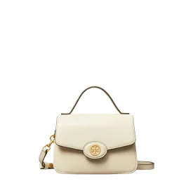 Tory Burch Robinson Spazzolato Small Top Handle Bag