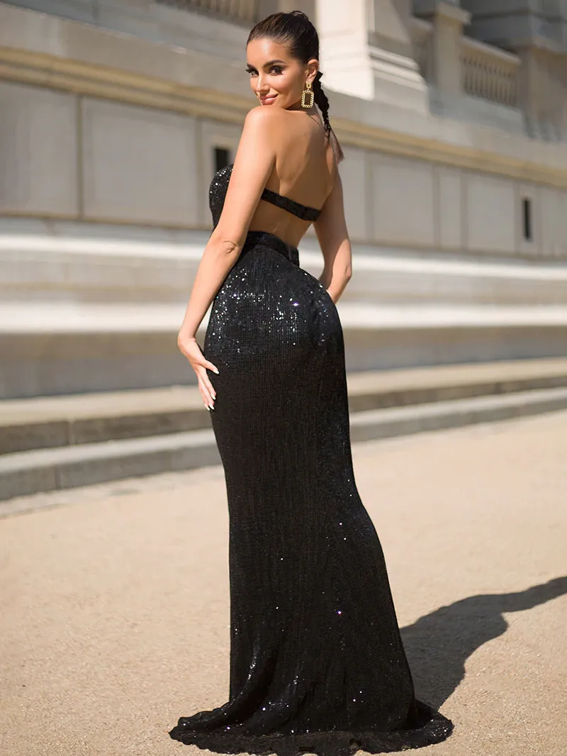 Verona Sequins Gown