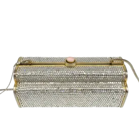 Vintage Judith Leiber Minaudière Jeweled Purse (COLLECTIBLE)