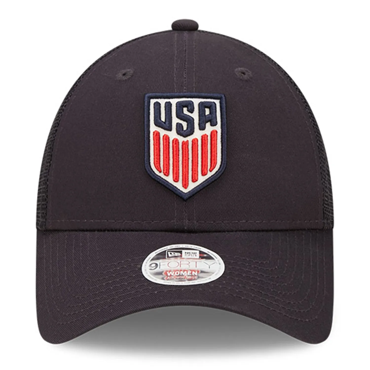 Women's New Era USWNT 9forty Logo Spark Trucker Mesh